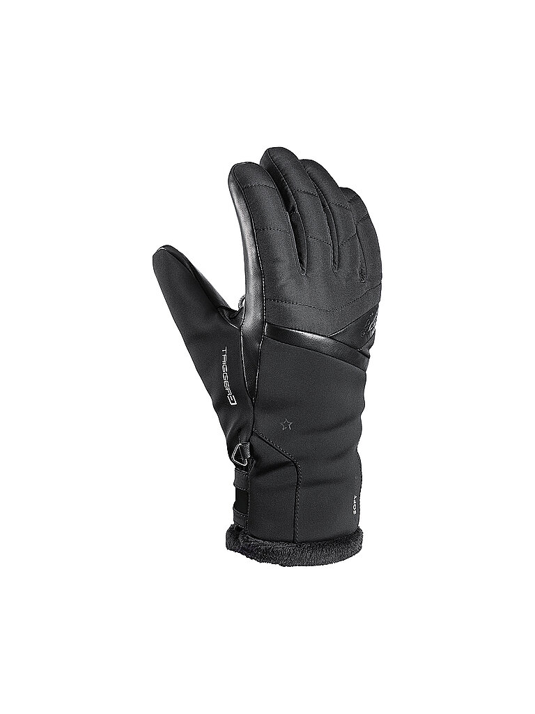 LEKI Damen Skihandschuh Snowfox 3D schwarz | 6,5