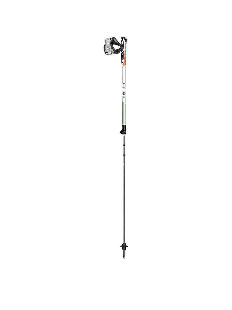 LEKI Nordic Walkingstöcke Spin Shark SL weiss