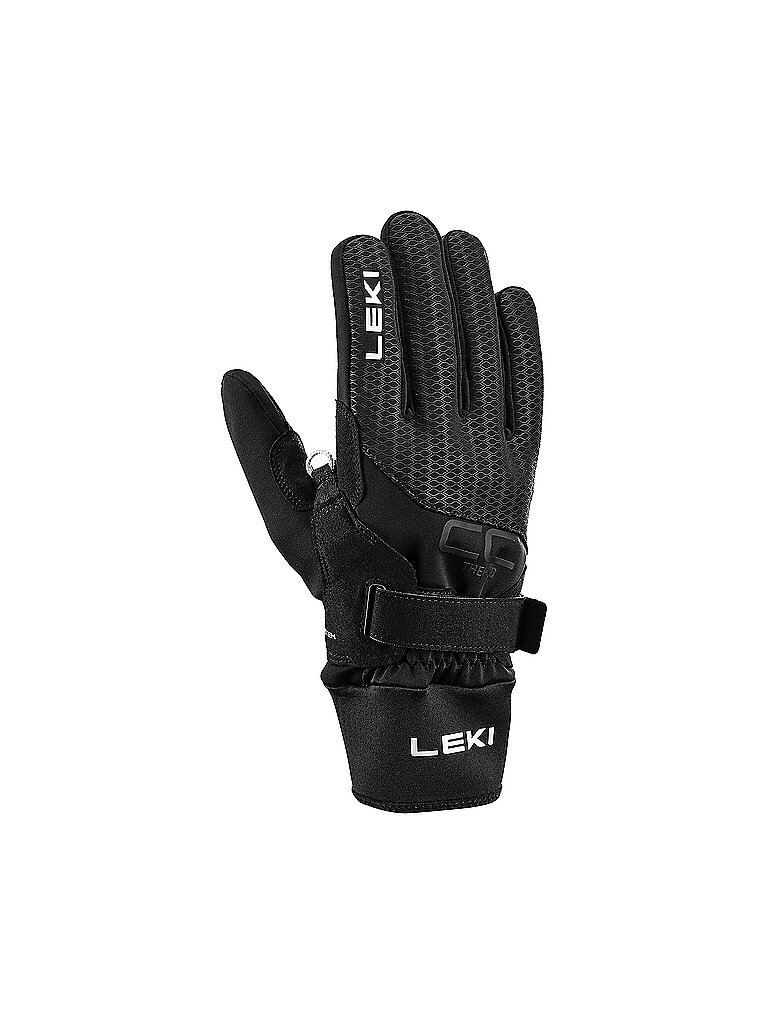 LEKI Langlauf Handschuhe CC Thermo Shark schwarz | 6,5