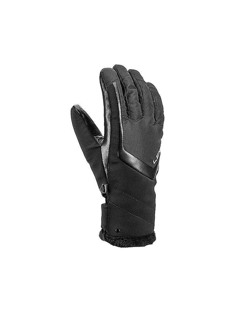 LEKI Damen Skihandschuhe Stella schwarz | 7,5