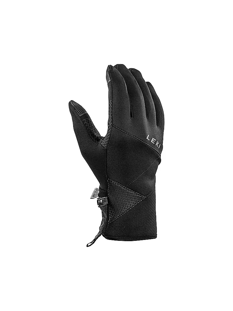 LEKI | Herren Handschuhe Traverse Fleece | schwarz