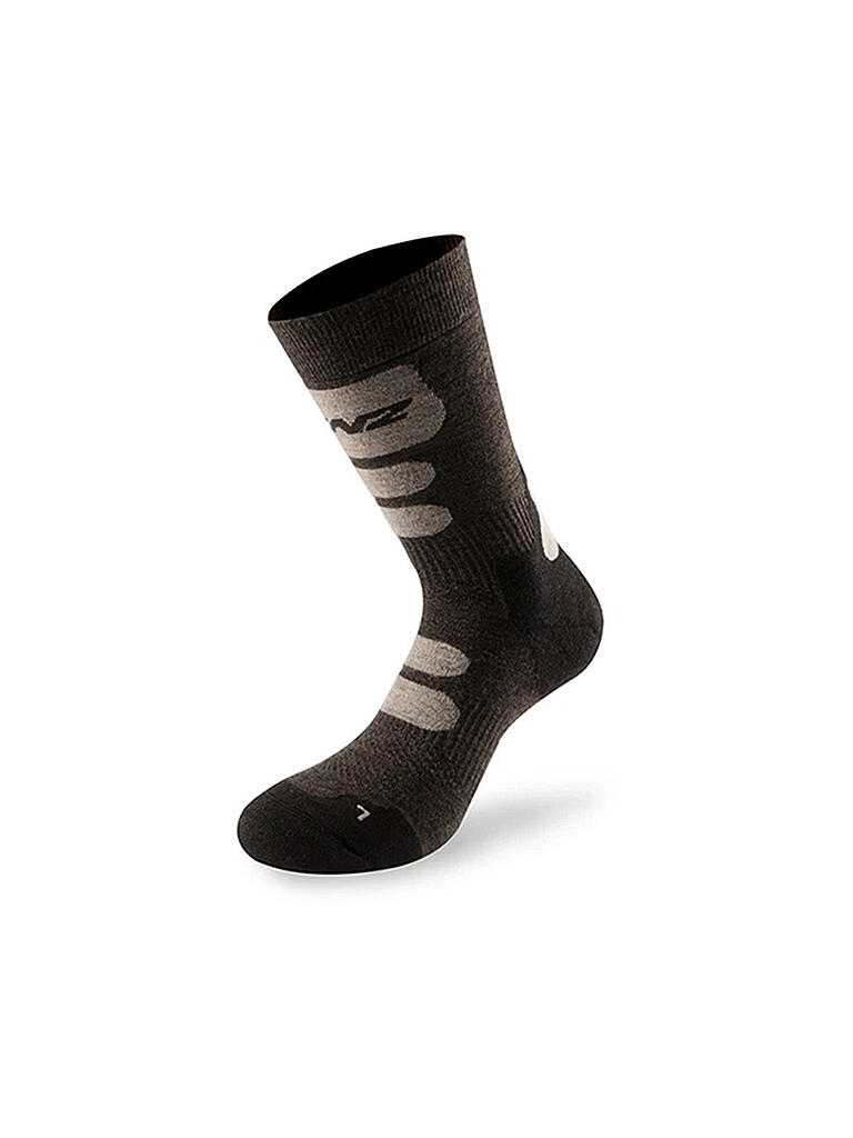 LENZ | Damen Wandersocken Trekking 8.0 | braun