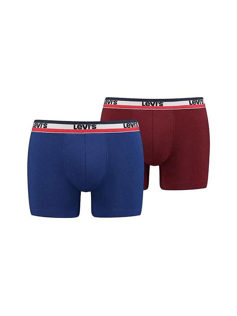 LEVI'S | Herren Unterhosen Boxer Brief 2er Pkg. | blau