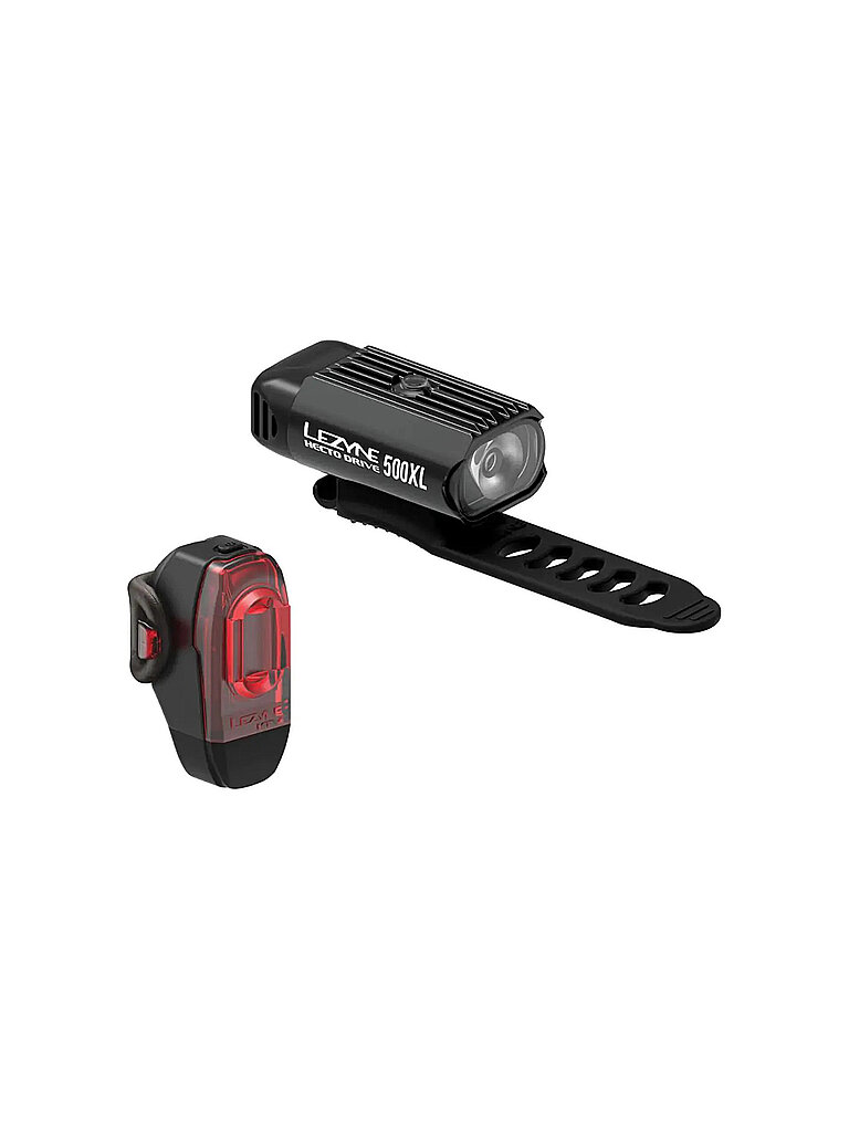 LEZYNE Fahrrad-Beleuchtungsset Hecto Drive 500XL / KTV  schwarz