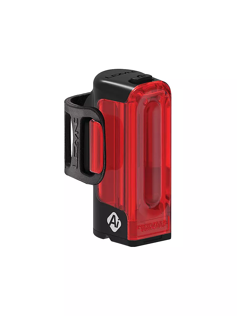 LEZYNE | Fahrrad Rücklicht STRIP PRO Ai Alert 400+ | schwarz