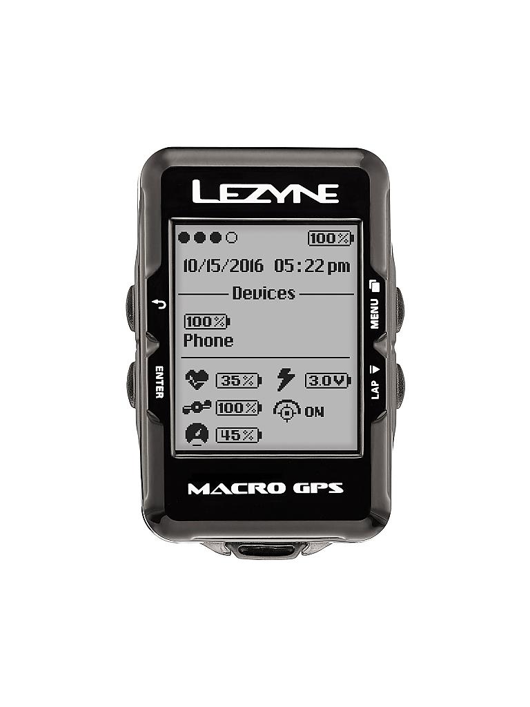 LEZYNE | Fahrrad-Computer Macro GPS | 999