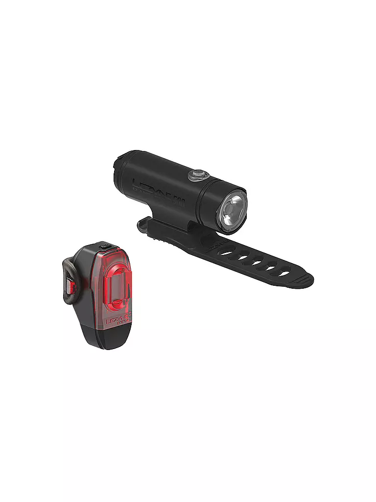 LEZYNE | Fahrradlicht-Set Classic Drive 500 / KTV 10 | schwarz