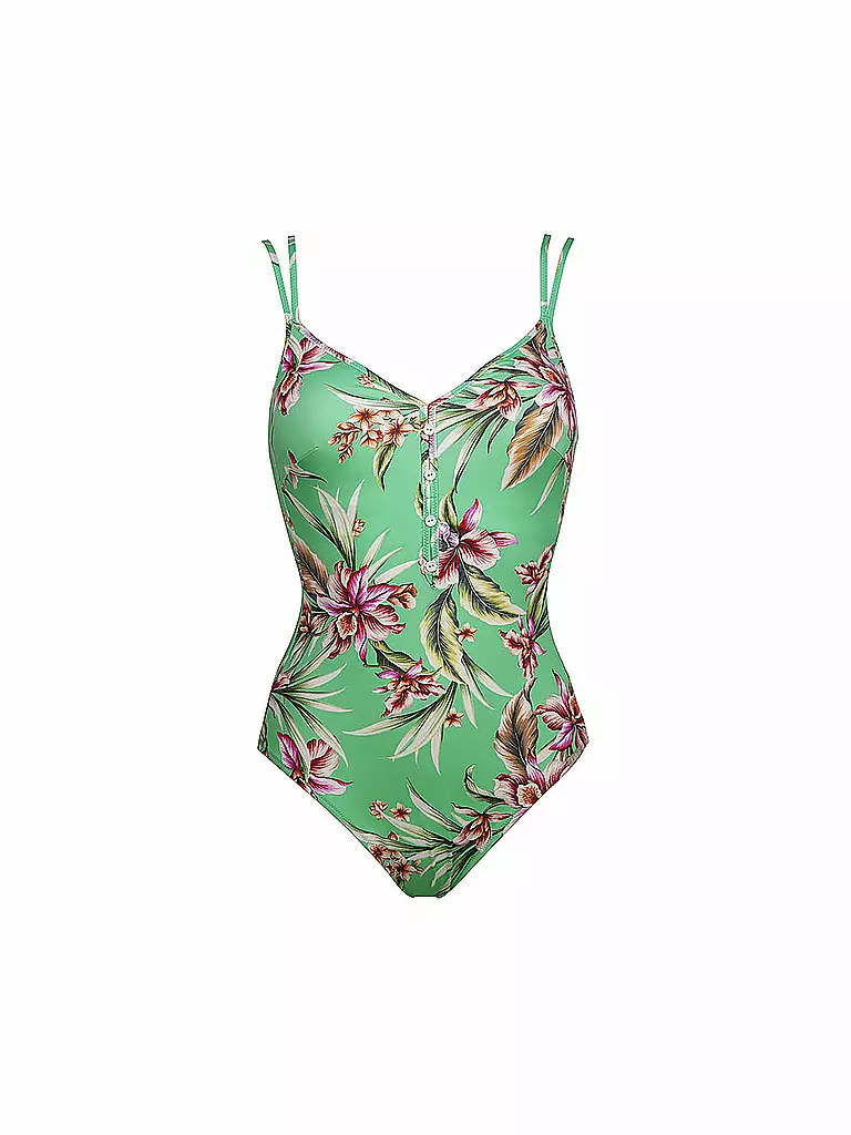 LIDEA | Damen Badeanzug | grün