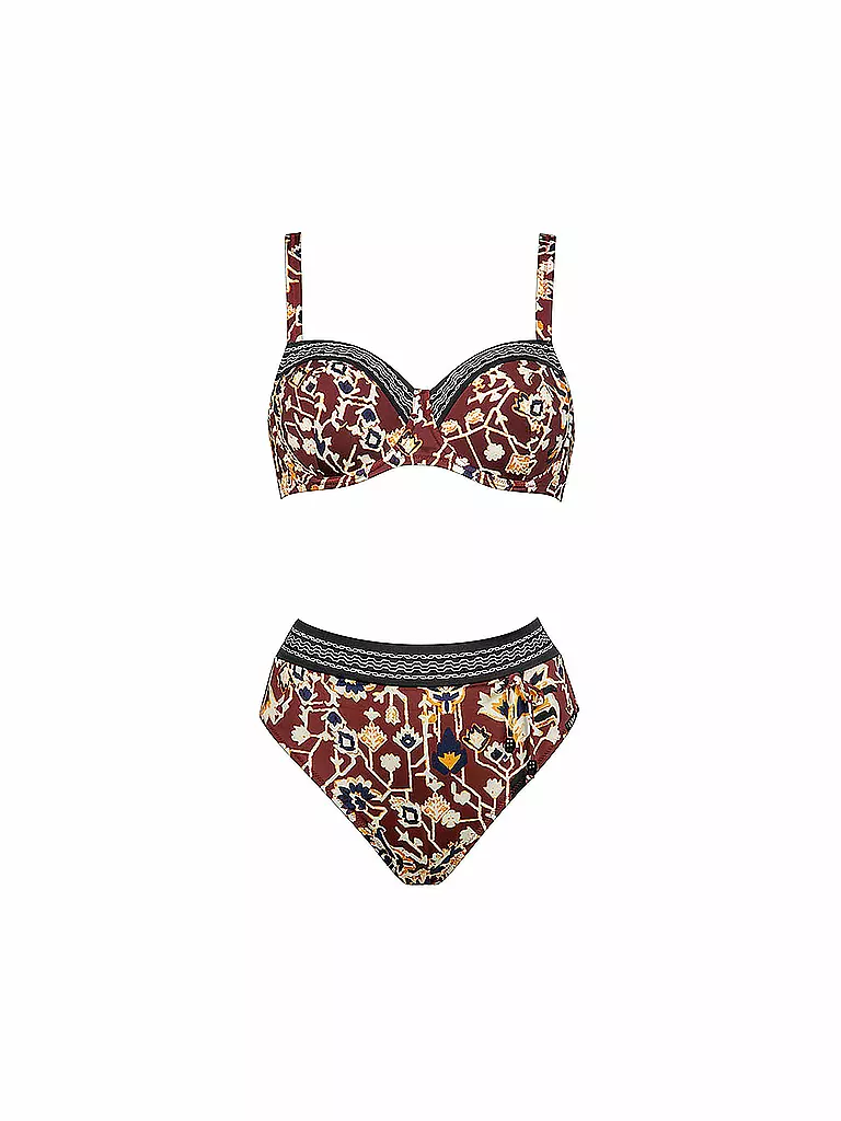 LIDEA | Damen Bikini Africa | braun