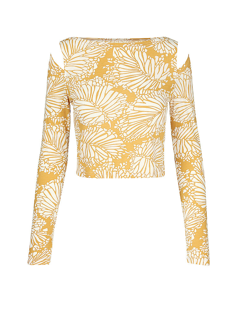 LOUNGE CHERIE Damen Yogashirt Kristin gelb | 34