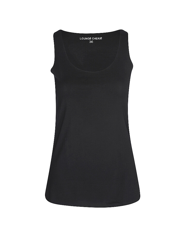 LOUNGE CHERIE Damen Yogatop Daya schwarz | 34