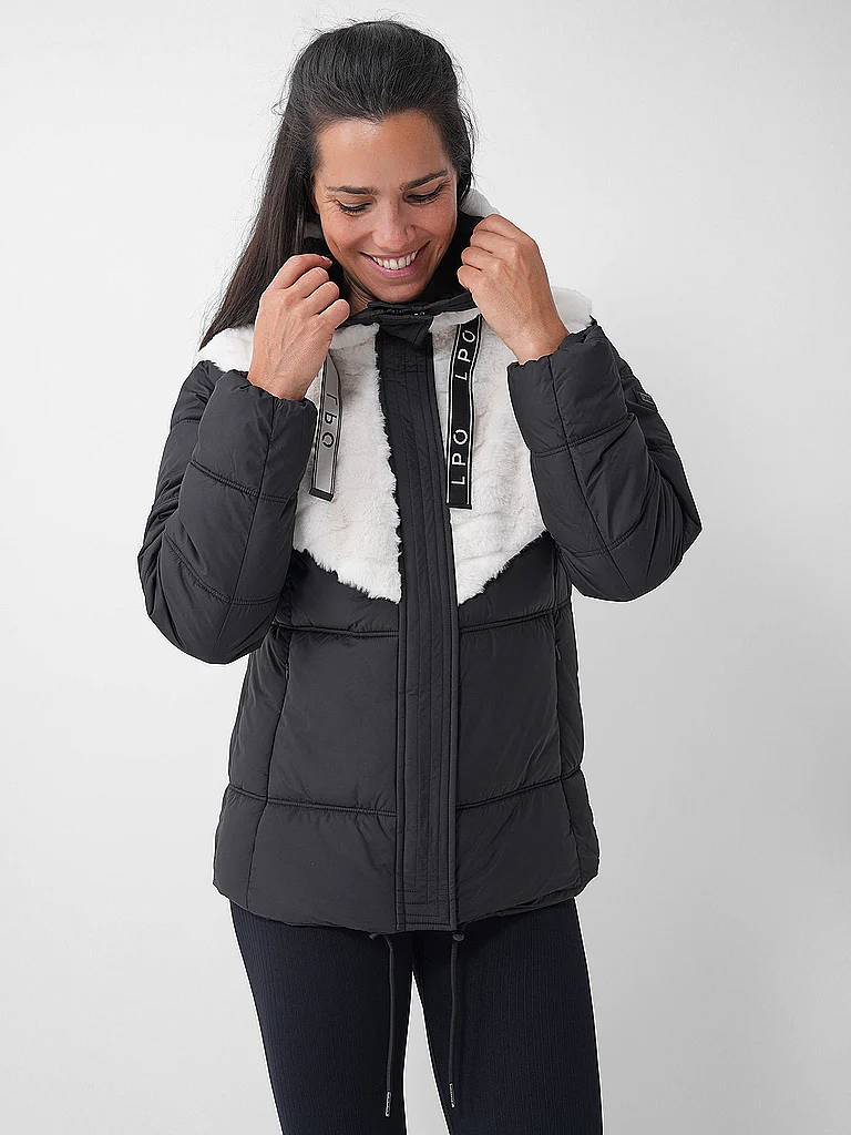 LPO Damen Jacke Patricia Hoodie schwarz | 40 — Bild 3