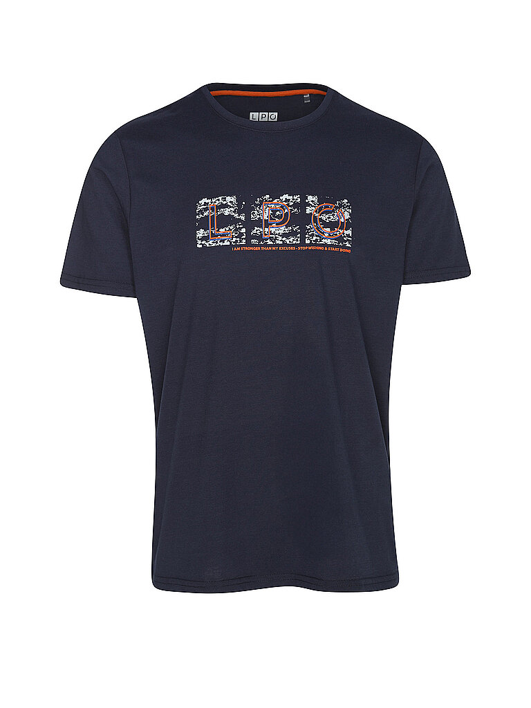 LPO Herren T-Shirt Mattes dunkelblau | XL — Bild 2