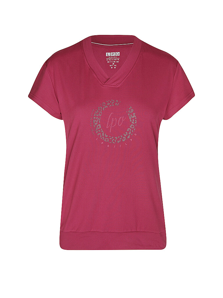 LPO Damen T-Shirt Christel dunkelrot | 36
