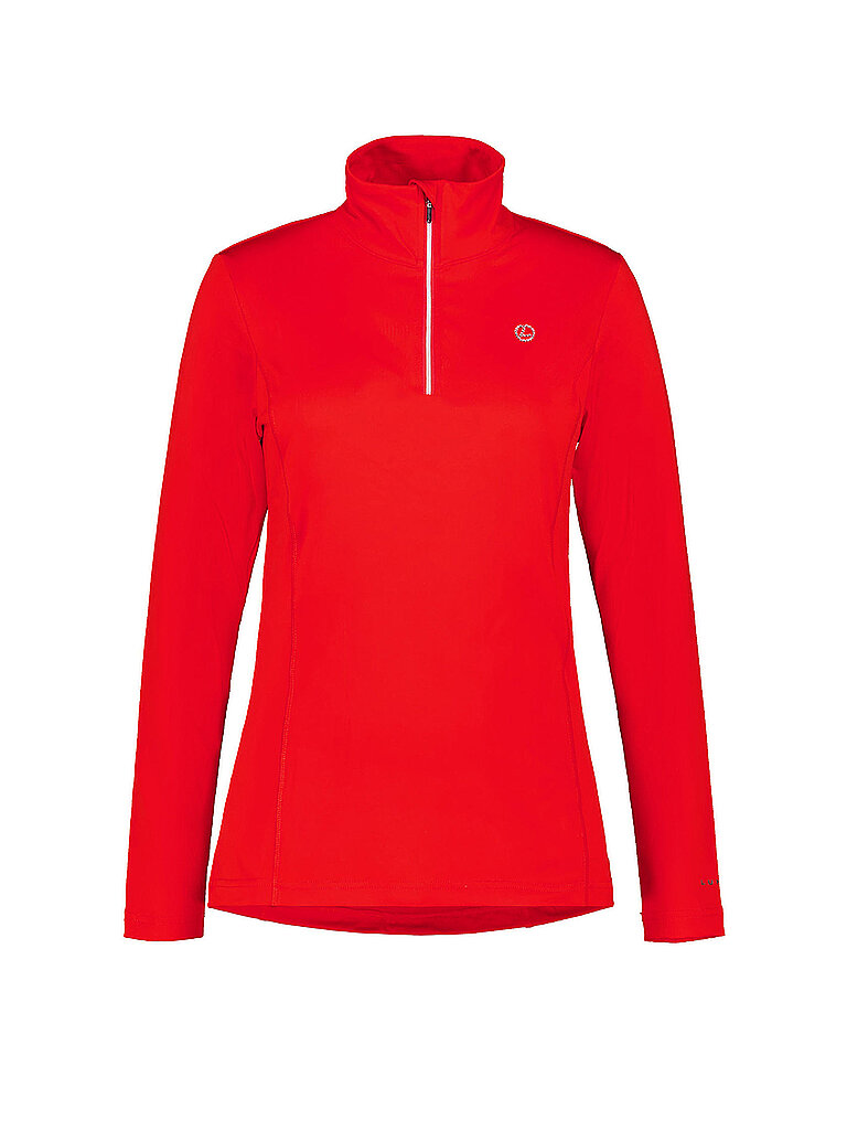LUHTA Damen Unterzieh Zipshirt Hailuoto rot | XL