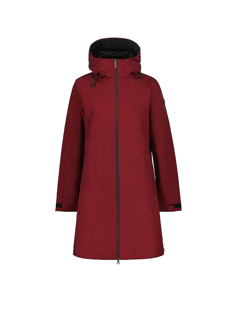 LUHTA Damen Wintermantel Iskola dunkelrot | 38