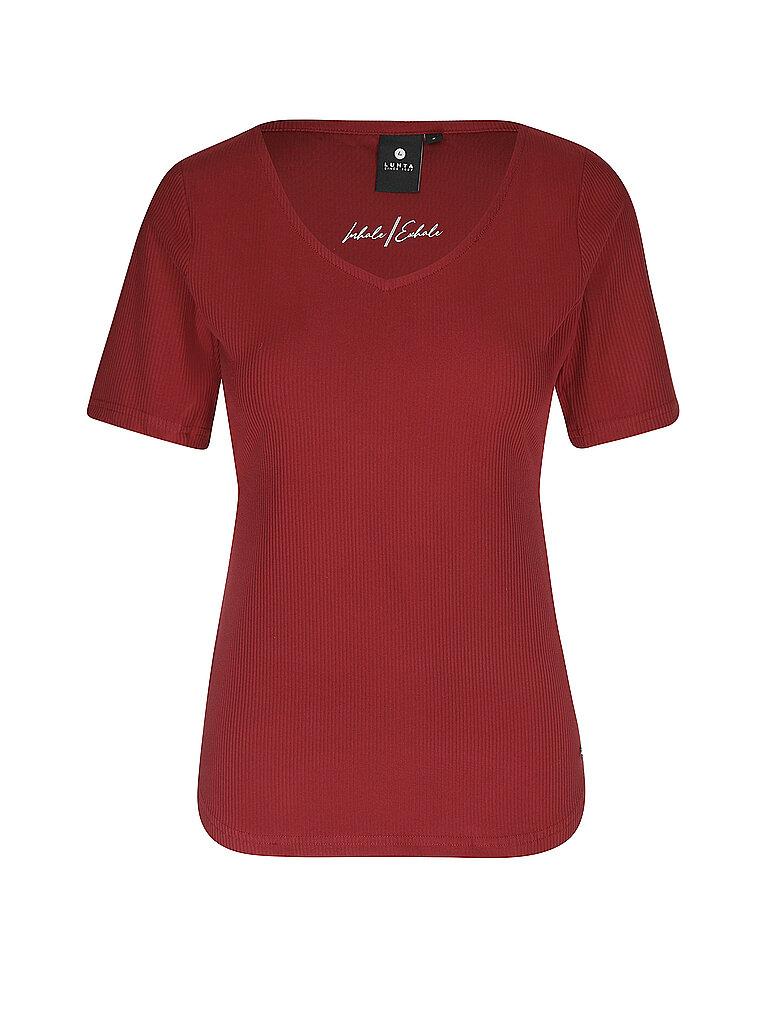 LUHTA Damen T-Shirt Elli dunkelrot | S