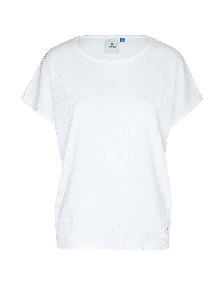 LUHTA Damen T-Shirt Hyppeis weiss | S — Bild 2