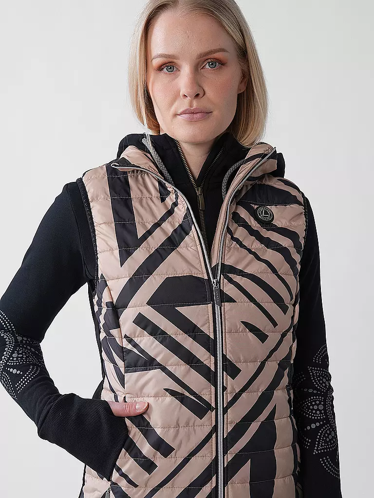 LUHTA | Damen Fitnessweste Isokorpi | camel
