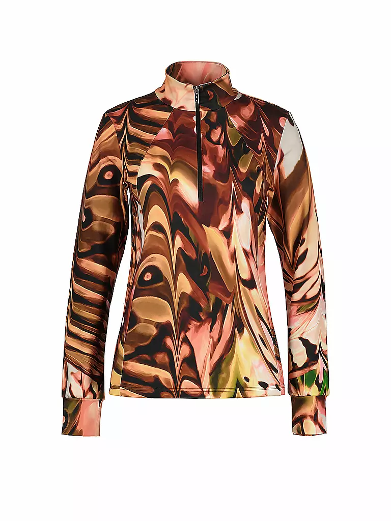 LUHTA | Damen Funktions Zipshirt Kivisalmi | bunt