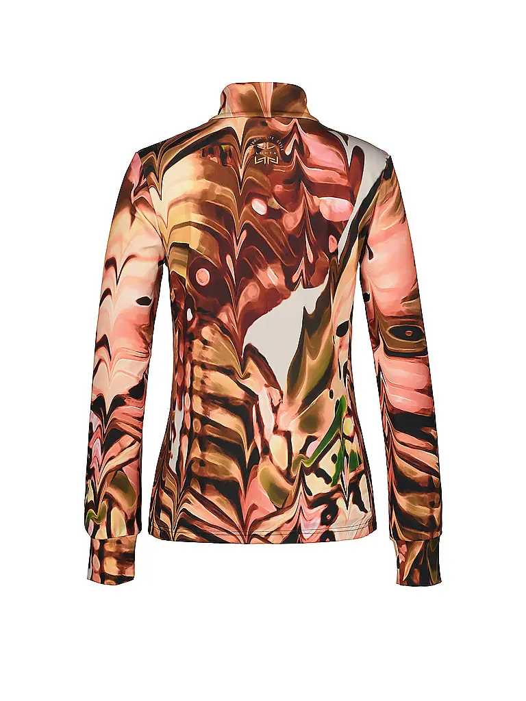 LUHTA | Damen Funktions Zipshirt Kivisalmi | bunt