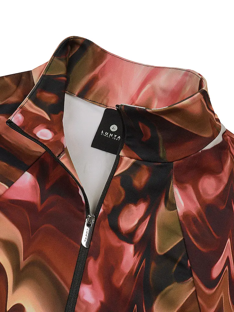 LUHTA | Damen Funktions Zipshirt Kivisalmi | bunt