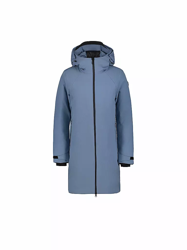 LUHTA | Damen Parka Kemi Hoodie | blau