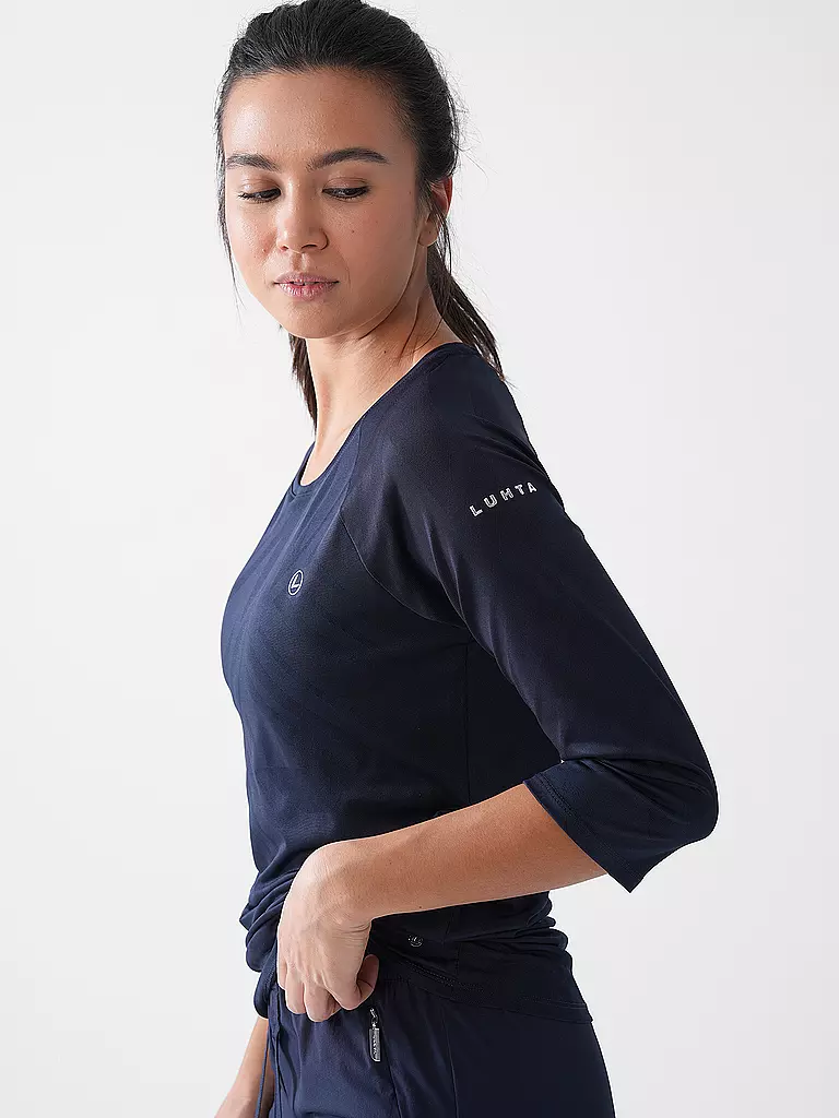 LUHTA | Damen Shirt Elielranta 3/4 | schwarz