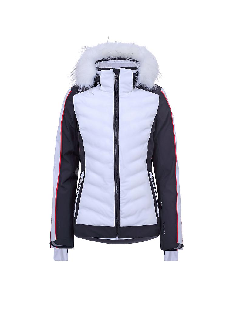 Damen Skijacke in schwarz-rot-weiss LUHTA JAKKA L7 