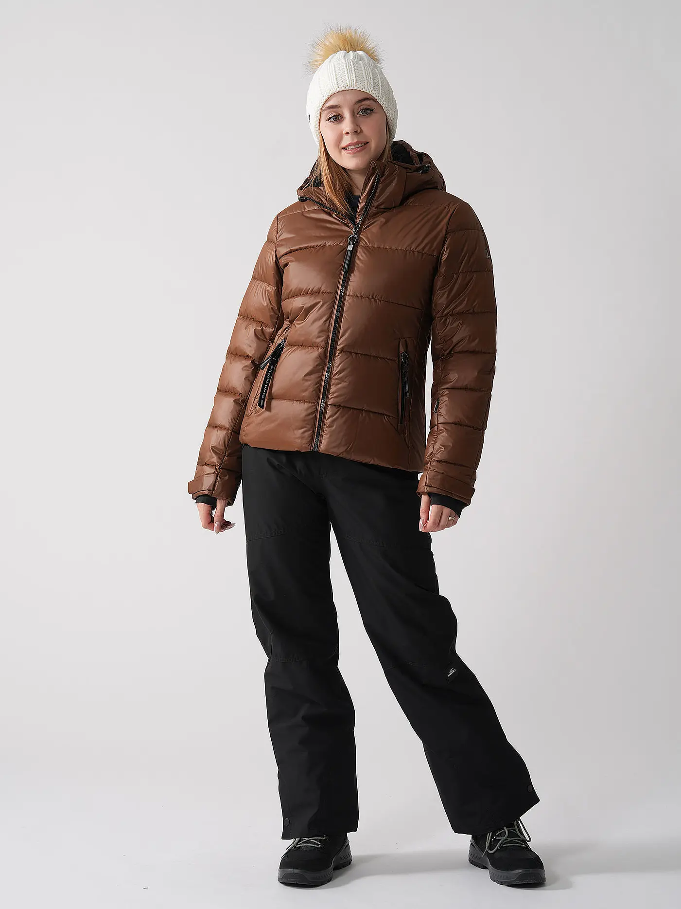 LUHTA | Damen Skijacke Kallunki | braun