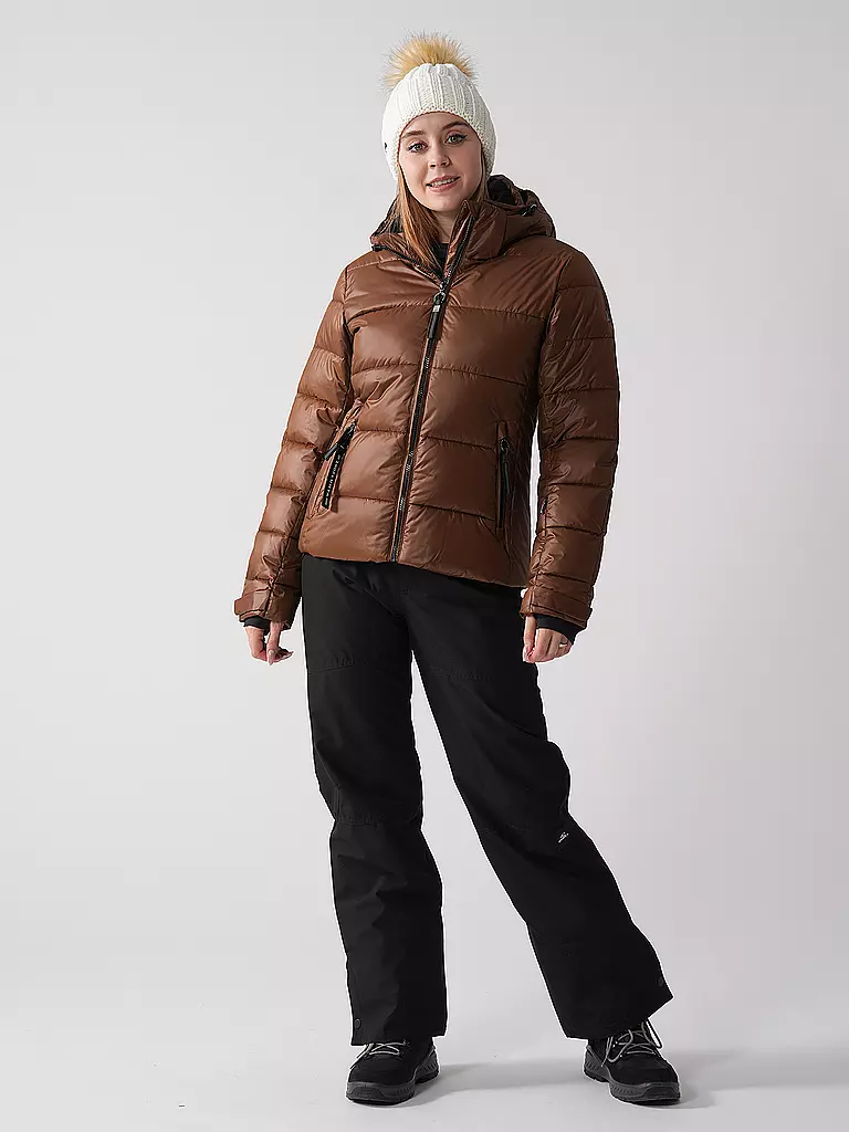 LUHTA | Damen Skijacke Kallunki | braun