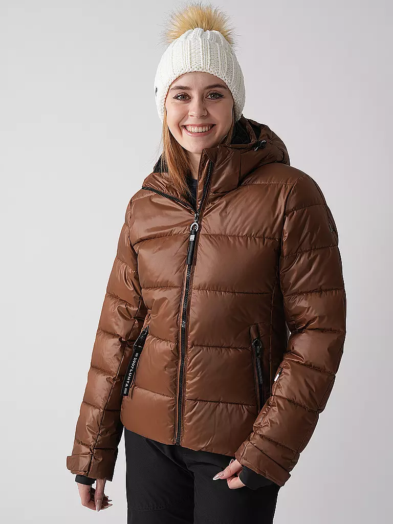 LUHTA | Damen Skijacke Kallunki | braun