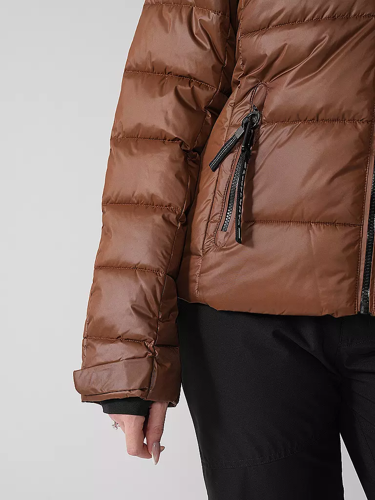 LUHTA | Damen Skijacke Kallunki | braun