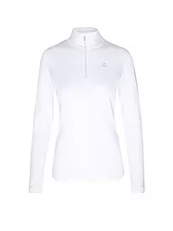LUHTA | Damen Unterzieh Zipshirt Hailuoto | weiss