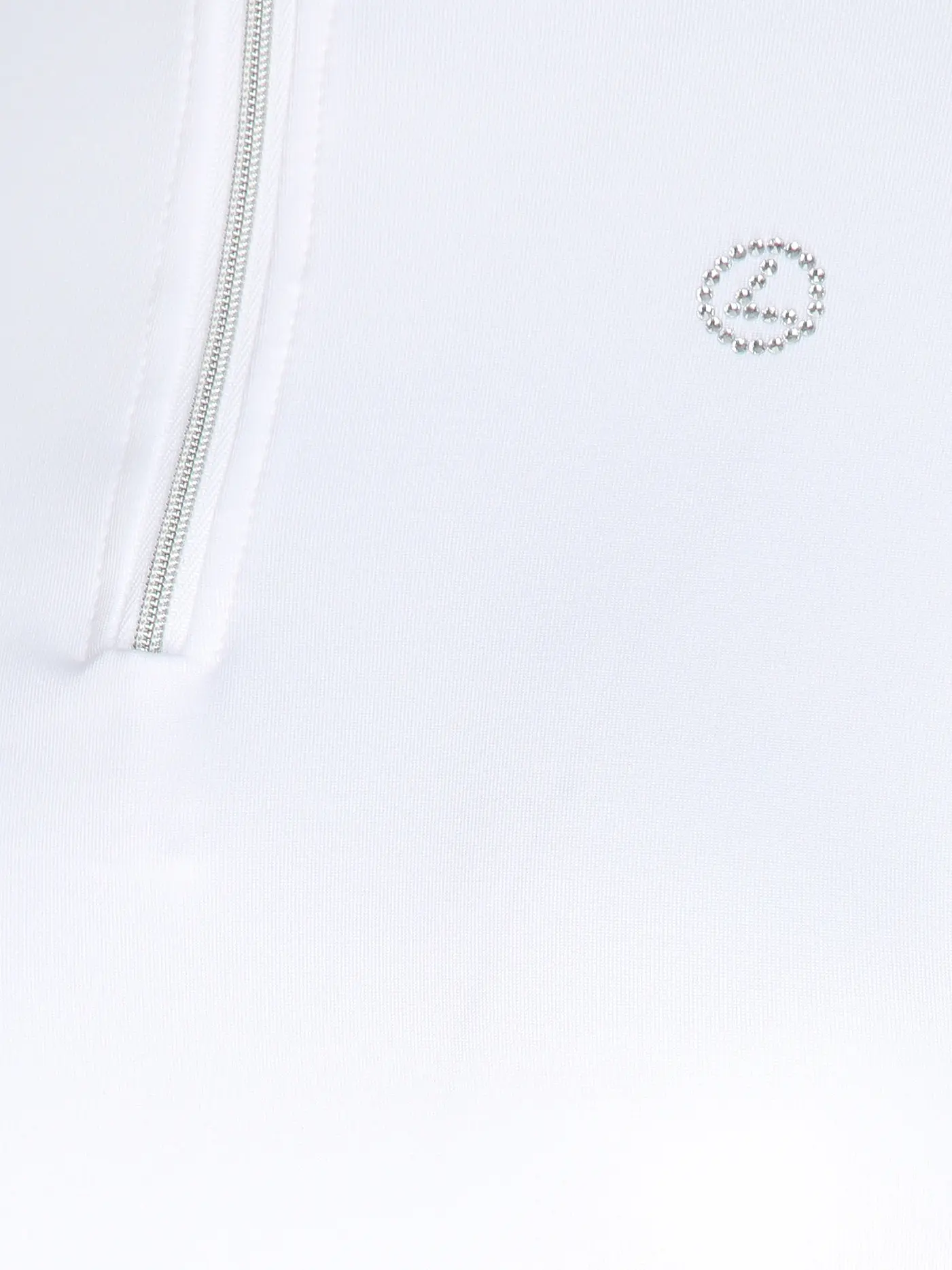 LUHTA | Damen Unterzieh Zipshirt Hailuoto | weiss