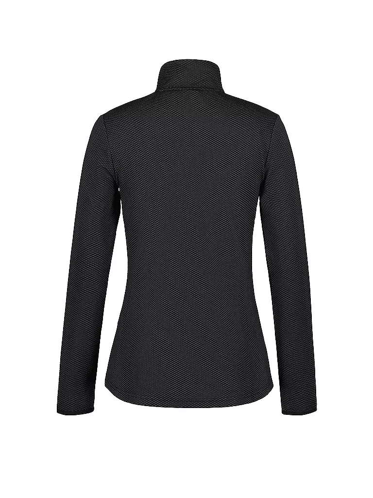 LUHTA | Damen Unterzieh Zipshirt Huikas | schwarz