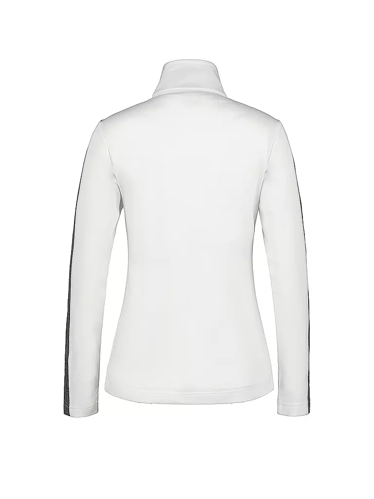 LUHTA | Damen Unterzieh Zipshirt Kuusa | weiss