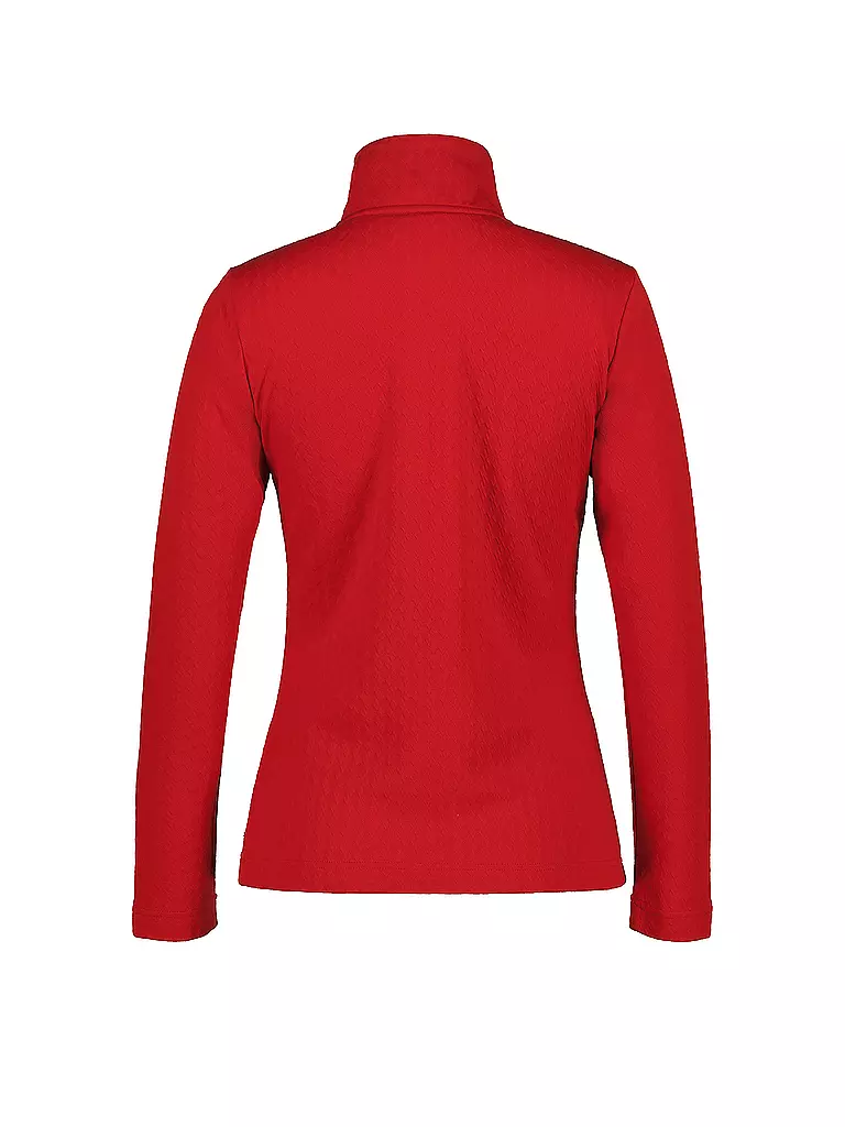 LUHTA | Damen Unterzieh Zipshirt Rahpesoaivi | rot