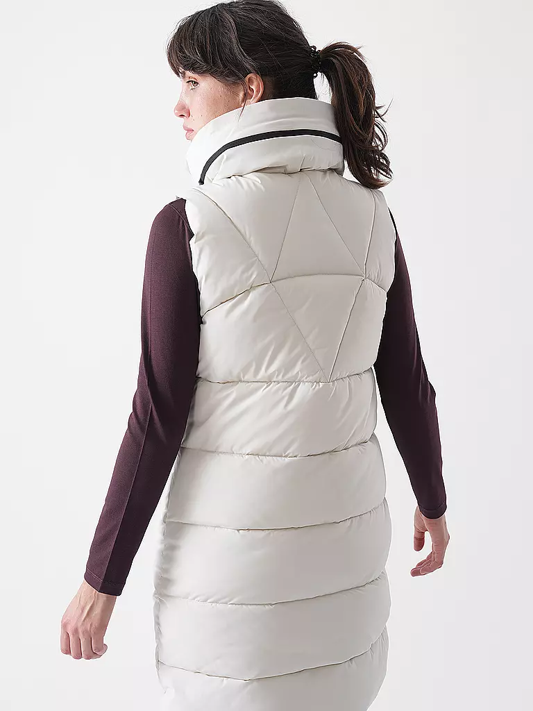 LUHTA | Damen Weste Ebbo Lang | beige