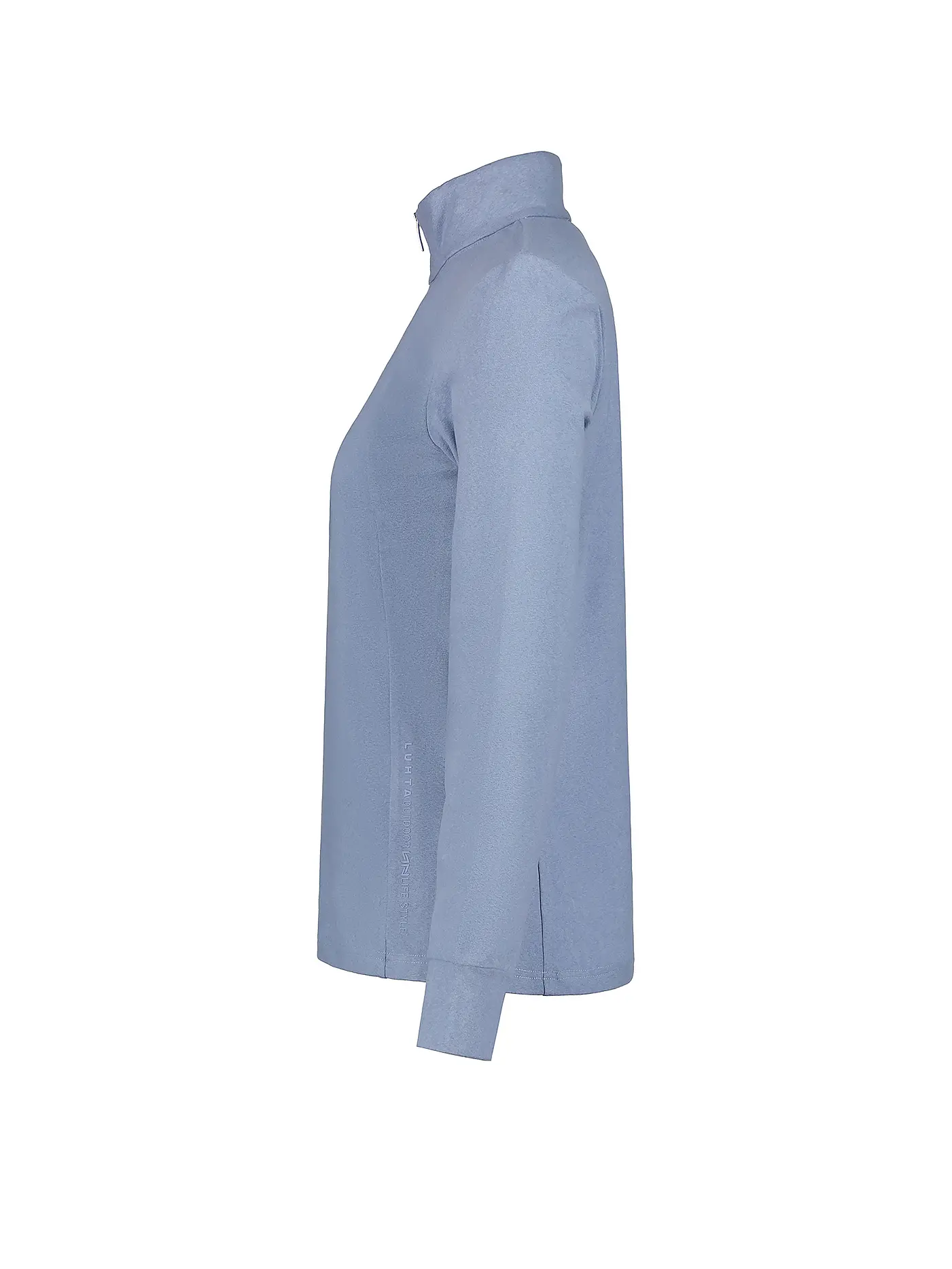 LUHTA | Damen Zipshirt Kivisalmi | hellblau