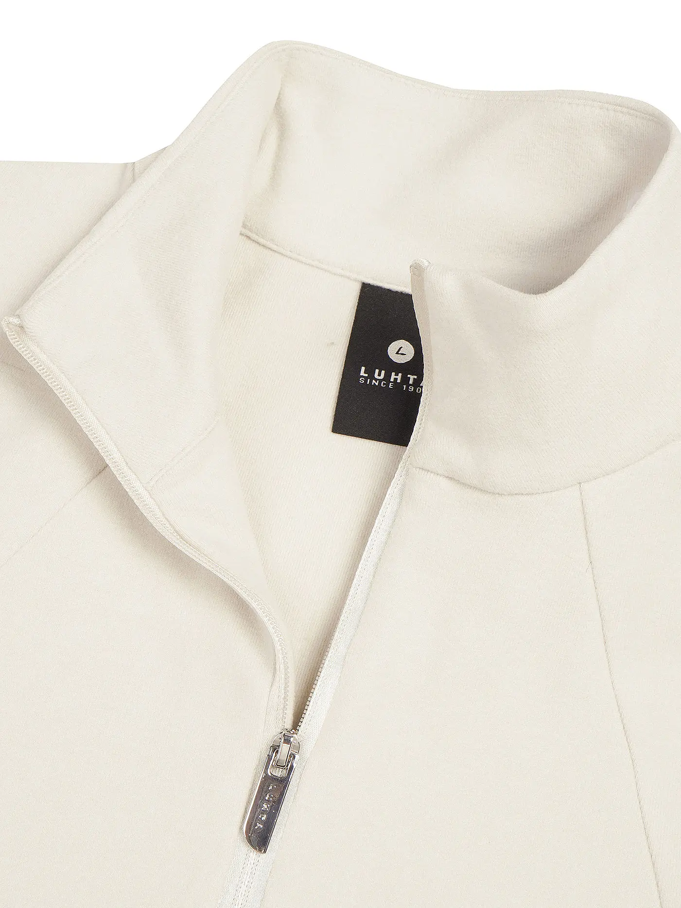 LUHTA | Damen Zipshirt Kivisalmi | beige
