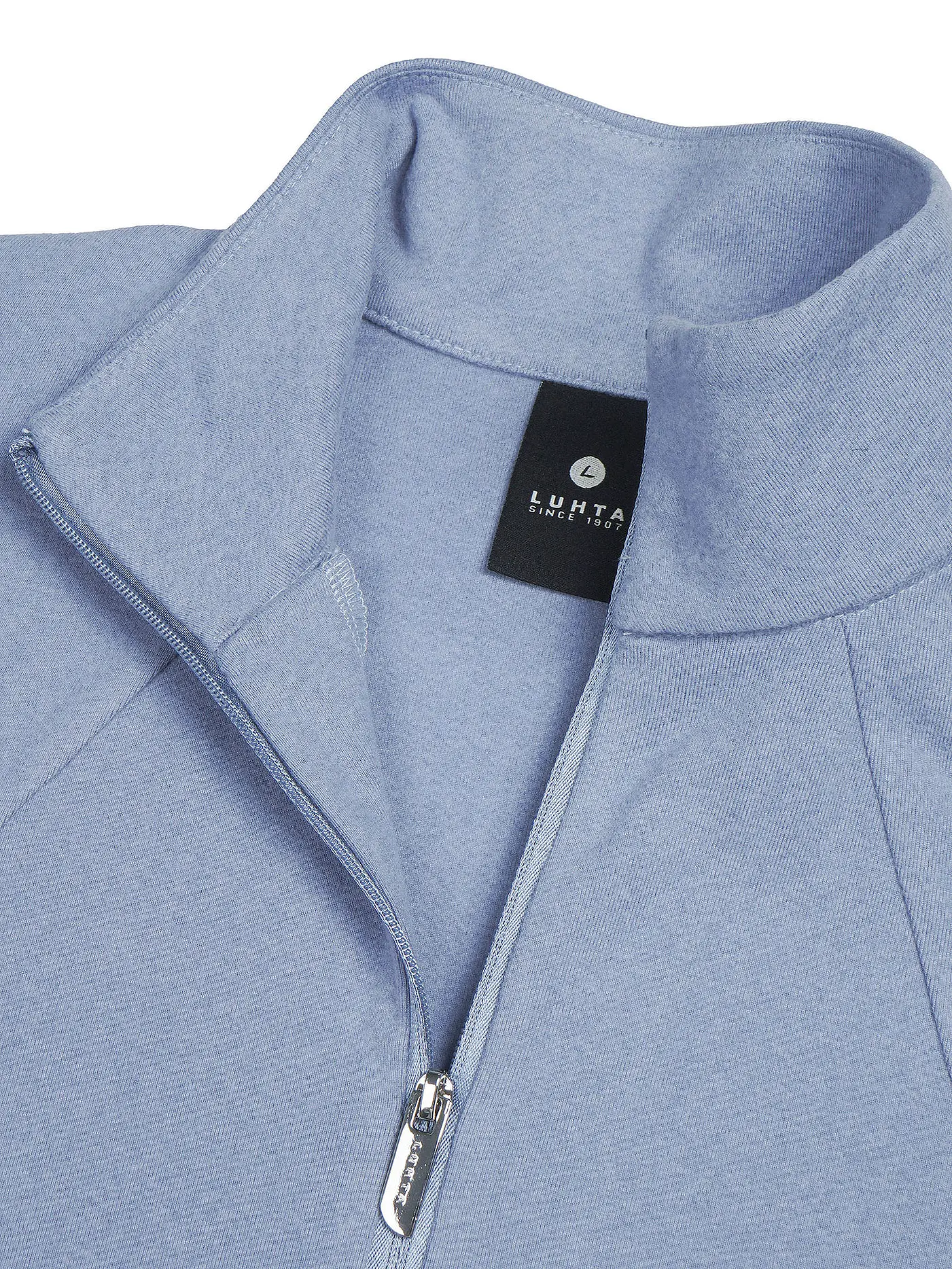 LUHTA | Damen Zipshirt Kivisalmi | hellblau