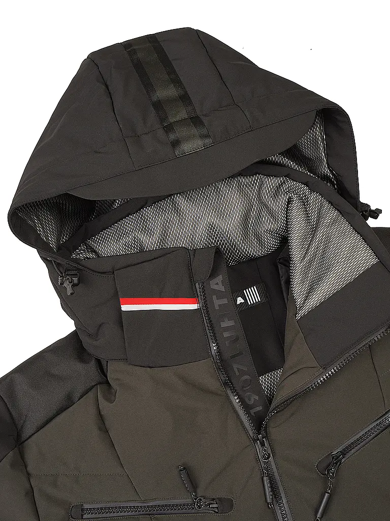 LUHTA | Herren Skijacke Kaldoaivi Hoodie | Olive