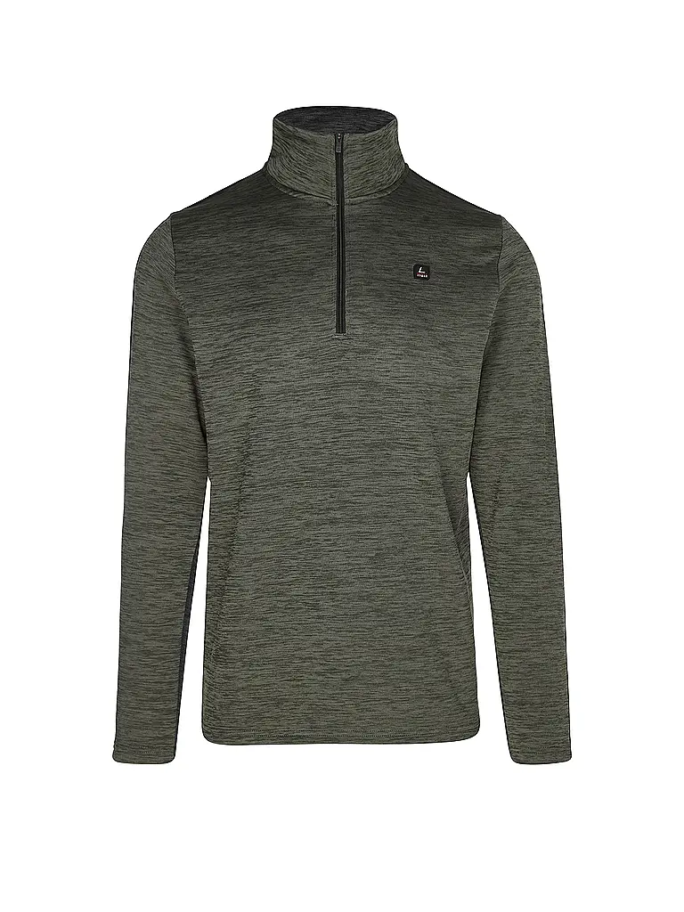 LUHTA | Herren Unterzieh Zipshirt Hammastunturi | Olive