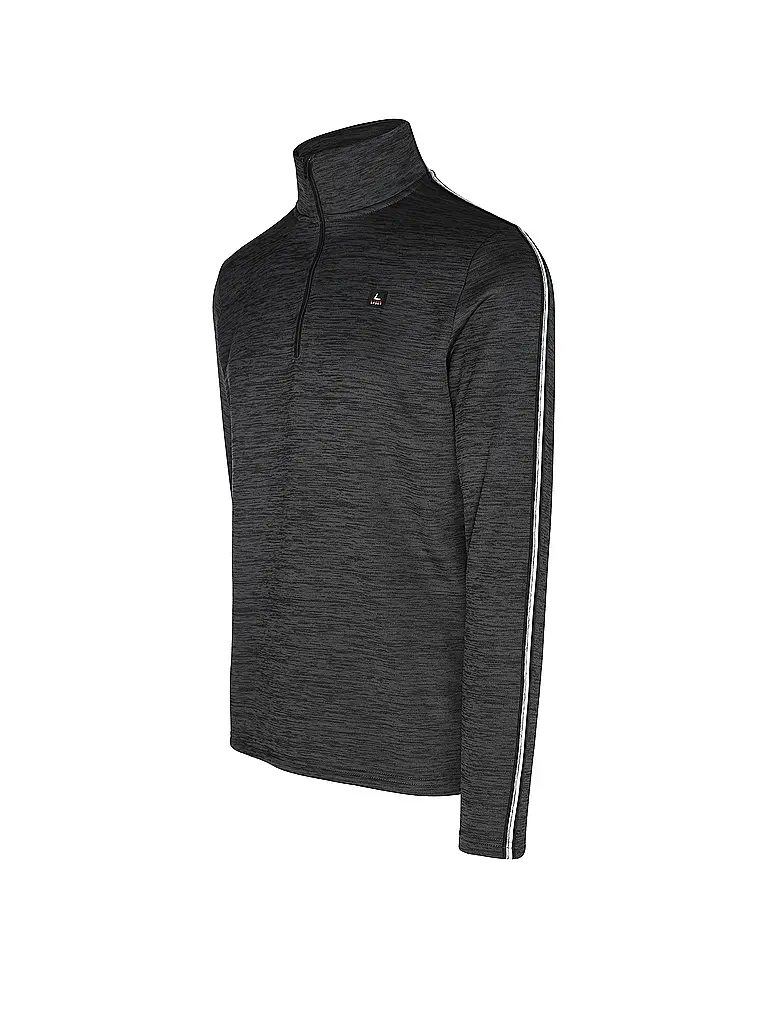 LUHTA | Herren Unterzieh Zipshirt Hammastunturi | Schwarz