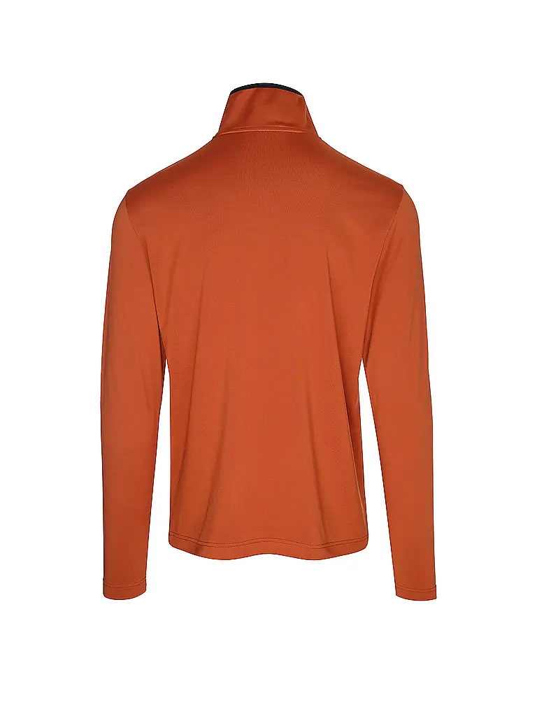 LUHTA | Herren Unterzieh Zipshirt Kankola | Orange