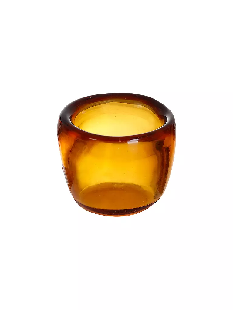 LUHTA | Teelichtglas | gelb