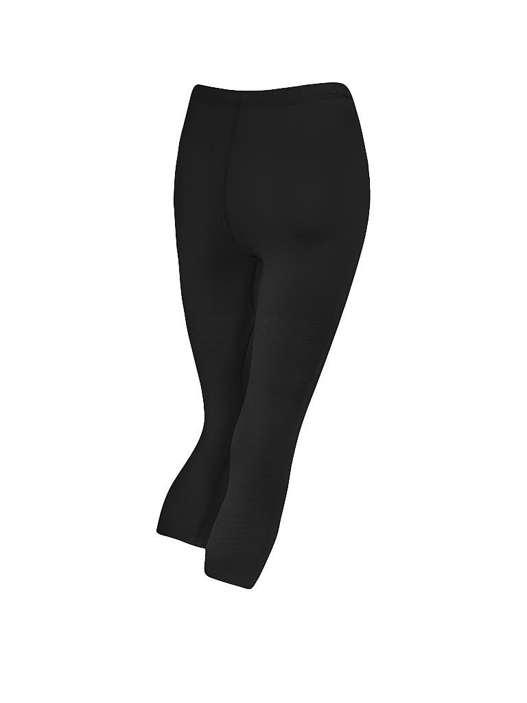 LÖFFLER Damen 3/4 Skiunterhose TRANSTEX® WARM HYBRID schwarz