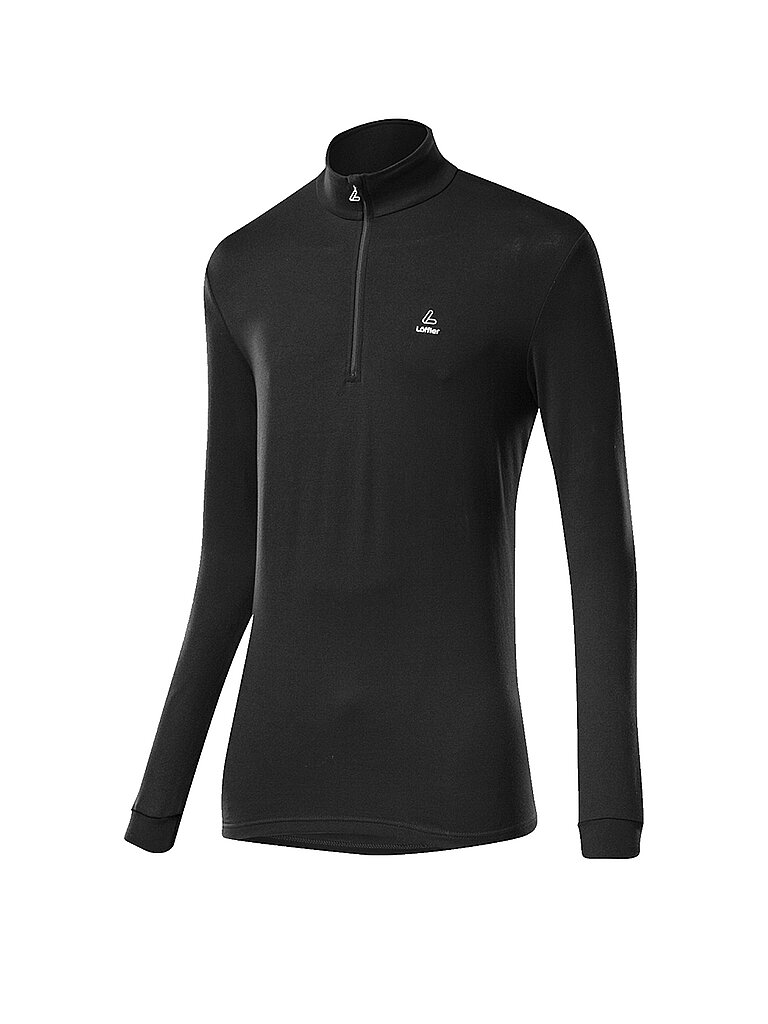 LÖFFLER Herren TRANSTEX Pulli Basic CF schwarz | 54