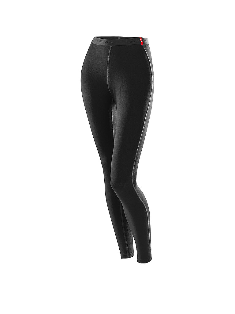 LÖFFLER Damen Funktionsunterhose Lang TRANSTEX WARM schwarz | 36
